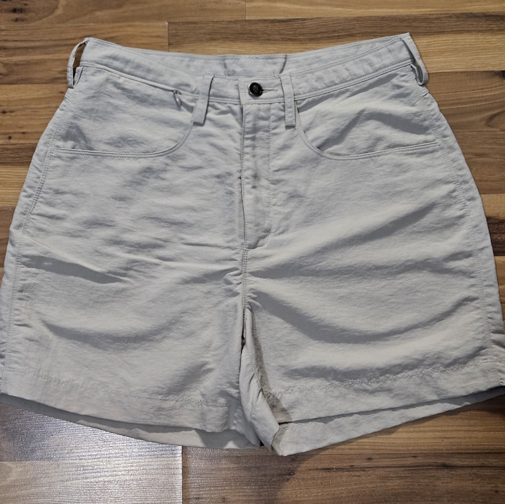 Womens North Face Hiking Shorts sz 10 MEDIUM  Tan  #001
